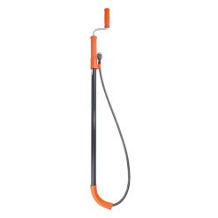 6' TELESCOPIC CLOSET AUGER W/BULB HEAD