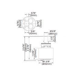 CERAMIC DISC CARTRIDGE