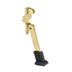 4" BRASS PLATED HEAVY DOOR STOP