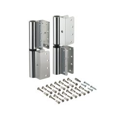 ALUM WRAP-AROUND HINGE SET