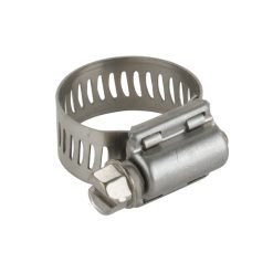 STAINLESS STEEL HOSE CLAMP (MIN. 9/16”, MAX. 1-1/16”)