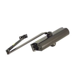 DOOR CLOSER SURFACE MT W/PARALLEL ARM-DK BZ