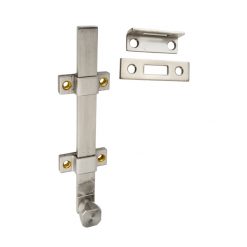 8" HD DULL CHROME SECURITY BOLT