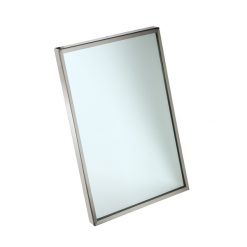 18" X 24" S/S CHANNEL FRAME MIRROR