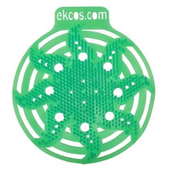 EKCOS INNOVATIONS PWR-2G GREEN (APPLE) 30 DAY ANTI-SPLASH URINAL SCREENS (2 PC)
