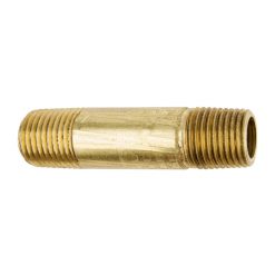 1/8" X 1-1/2" BRASS NIPPLE