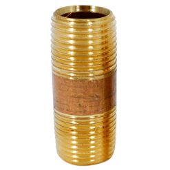 1/2" X 2" BRASS NIPPLE