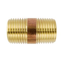1/2 X 1-1/2 BRASS NIPPLE
