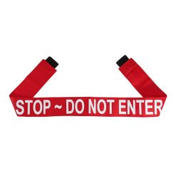 MAGNETIC DOOR BARRIER SDE-S-01 “DO NOT ENTER” - RED MAGNETIC DOOR BARRIER FOR 36” DOORWAY