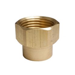 1/2" FIP X HOSE DOUBLE FEM HOSE COUPLING