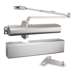 CAL-ROYAL CR801 DU SLIM MULTI SIZE ALUM DOOR CLOSER W/ FULL COVER-ALUM