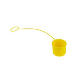 YELLOW EYEWASH DUST COVER