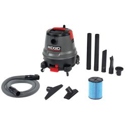 RIDGID 1250RV 12 GALLON MOTOR-ON-BOTTOM VACUUM