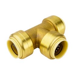 LF 3/4" X 3/4" X 3/4" TEE PUSH-FITTING