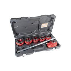 RIDGID 12R EXPOSED MANUAL RATCHET THREADER SET 1/2” - 2” W/CASE