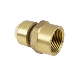 1/2" PUSH X 3/4" FNPT LF STRAIGHT CONNECTOR