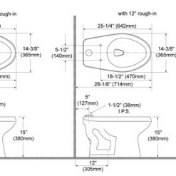 TOTO CT705EN#01 1.28 GPF ELONG FLOOR MT F/V CLOSET WHITE