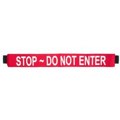 MAGNETIC DOOR BARRIER SDE-L-01 “STOP - DO NOT ENTER” RED MAGNETIC DOOR BARRIER FOR 51” DOORWAY