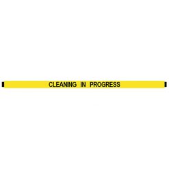MAGNETIC DOOR BARRIER CIP-L-01 “CLEANING IN PROGRESS” YELLOW MAGNETIC DOOR BARRIER FOR 51” DOORWAY
