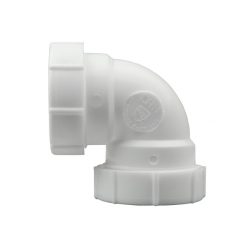 1-1/2 PLASTIC SLIP 90 DEG ELBOW