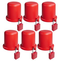 BRADY 23300D DRINKING FOUNTAIN BUBBLER LOCKOUT KIT W/ PADLOCKS (6 PC)