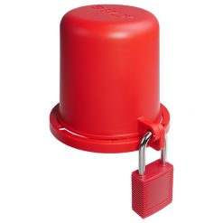 DRINKING FOUNTAIN BUBBLER LOCKOUT W/ PADLOCK