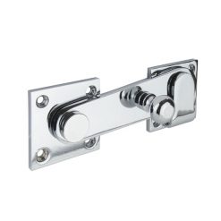 THROW LATCH W/KEEPER - CP BRASS