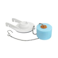 AMERICAN STANDARD 738071-0070A/5724/53 FLAPPER - A/S LOW FLOW WHITE VINYL W/FLOAT