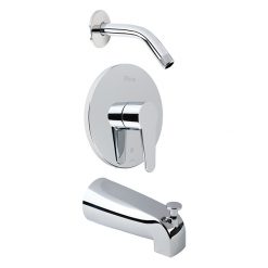 PRICE PFISTER R89-0700 PFISTER 1-HANDLE TUB & SHOWER TRIM W/O SHOWERHEAD POLISHED CHROME