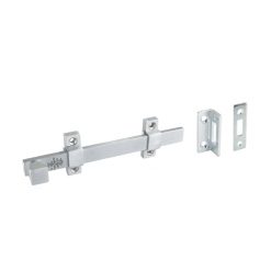 6” HD DULL CHROME SECURITY BOLT