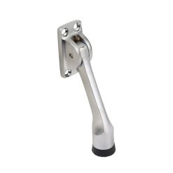 IVES FS452B26D-4 4" DULL CHROME SOLID BRASS DOOR STOP