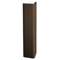 WALL PROTEX WX3-11933 1-1/8” X 4’ BROWN VINYL CORNER GUARD (NO FASTENERS)