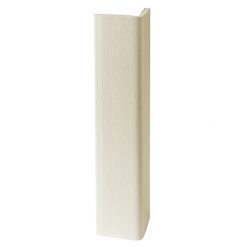 WALL PROTEX WX3-11932-SST 2-1/2” X 4’ IVORY VINYL CORNER GUARD W/ SELF ADHESIVE TAPE