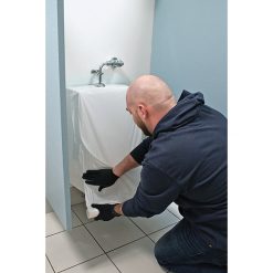 KIT WHITE SELF ADHESIVE PLASTIC SHEET FOR OUT OF SERVICE FIXTURE