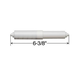 TOILET TISSUE ROLLER PLASTIC FITS-ALL