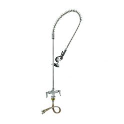 T&S BRASS B-0113 SINGLE HOLE DECK MOUNTED PRE-RINSE FAUCET ASSEMBLY