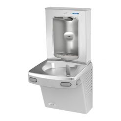 OASIS PG8EBF 507028 STAINLESS STEEL ALCOVE SENSOR OPERATED BOTTLE FILLER WITH STAINLESS STEEL WATER COOLER (NEW STYLE)
