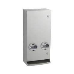 BOBRICK B-2706-25 NAPKIN/TAMPON DISPENSER SURFACE MOUNT 25 CENT OPERATION