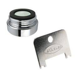 NEOPERL 204.5 AERATOR 15/16" MALE VP 0.5 GPM W/KEY