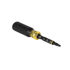 KLEIN TOOLS 32500HD IMPACT RATED 11 IN 1 SCREW/NUT DRIVER WITH CUSHION GRIP