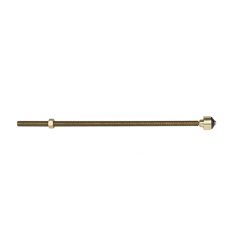 24” THREADED HYDRANT ROD ASSEMBLY WITH ROLLED ON RETAINER