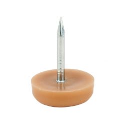 ECONOMY PLASTIC NAIL GLIDE-5/8 BEIGE