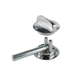 CONCEALED PARTITION LATCH W/STRAIGHT BAR