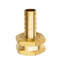 1/2" HD FEM COUPL SOLID ROD BRASS