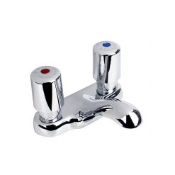 CHICAGO FAUCET 802-V765ABCP 4” CHROME PLATED METERED LAVATORY FAUCET