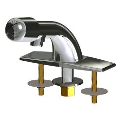 CHICAGO FAUCET 857-E12-765PSHABCP 4” SINGLE SELF CLOSING FAUCET