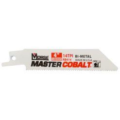 M. K. MORSE RB414T05 4" BI METAL SAWS ALL BLADE 14 TPI