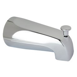 CSB INTERNATIONAL 10-4510-81N-G CHROME SLIDE-ON DIVERTER TUB SPOUT