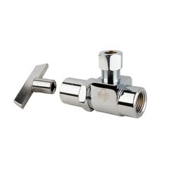 MCGUIRE LFHST01LK LOOSE KEY ANGLE STOP 3/8 IPS X 3/8 OD HEAVY DUTY