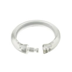 CLEAR SHOWER HOOKS (12 PC)